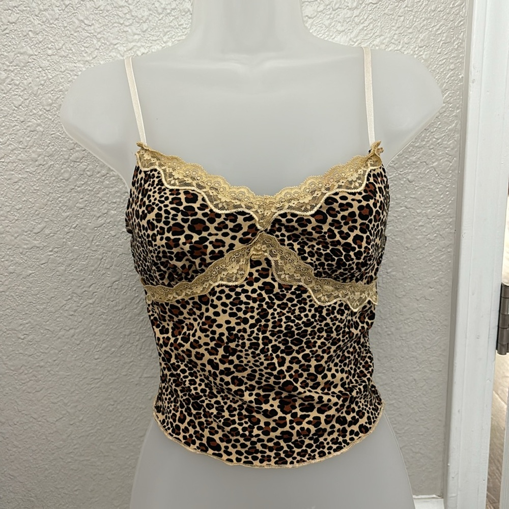 cheetah tank top